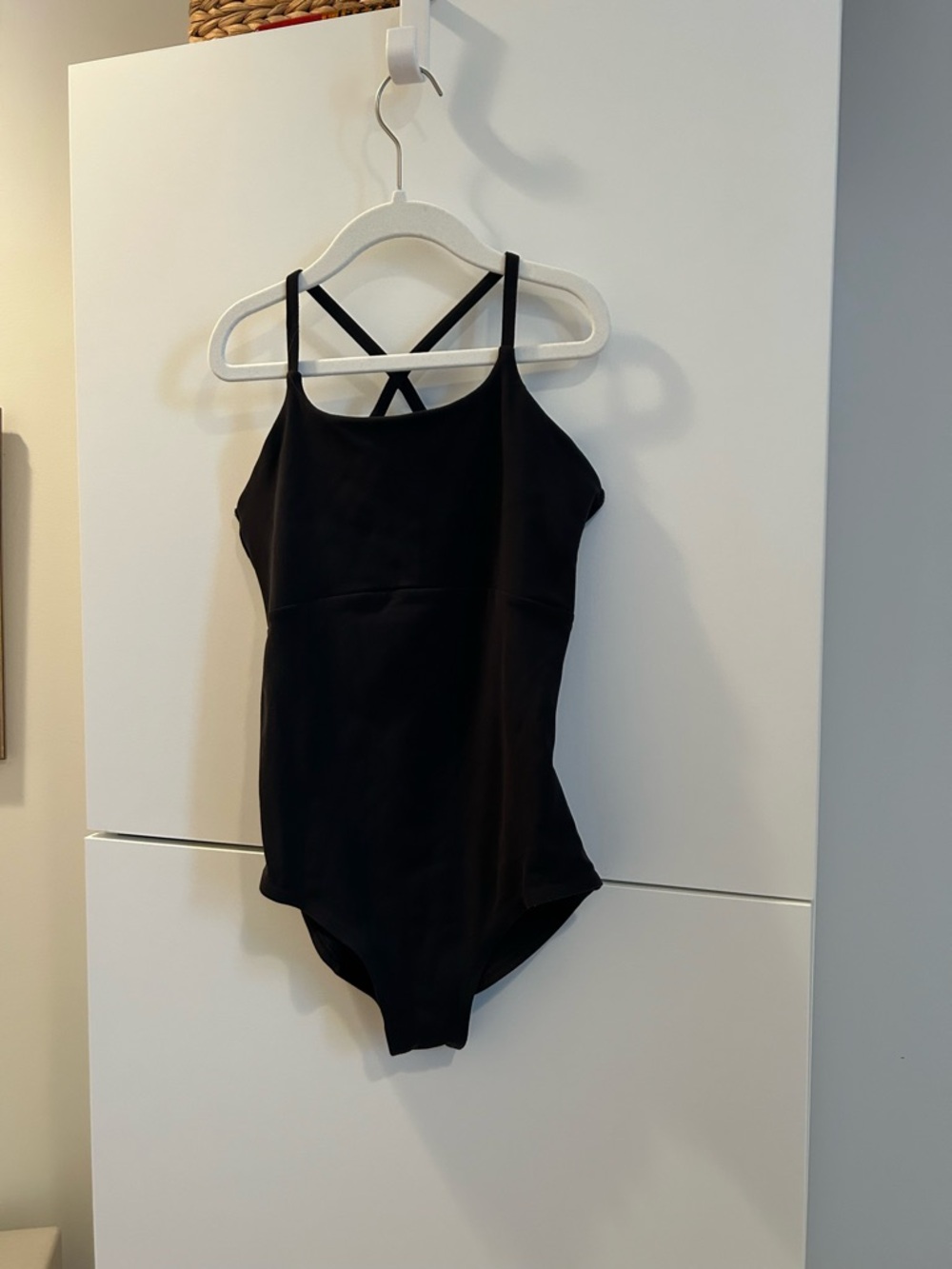 Athleta Girl Black Girls' Got Your Back Leotard - Size 12